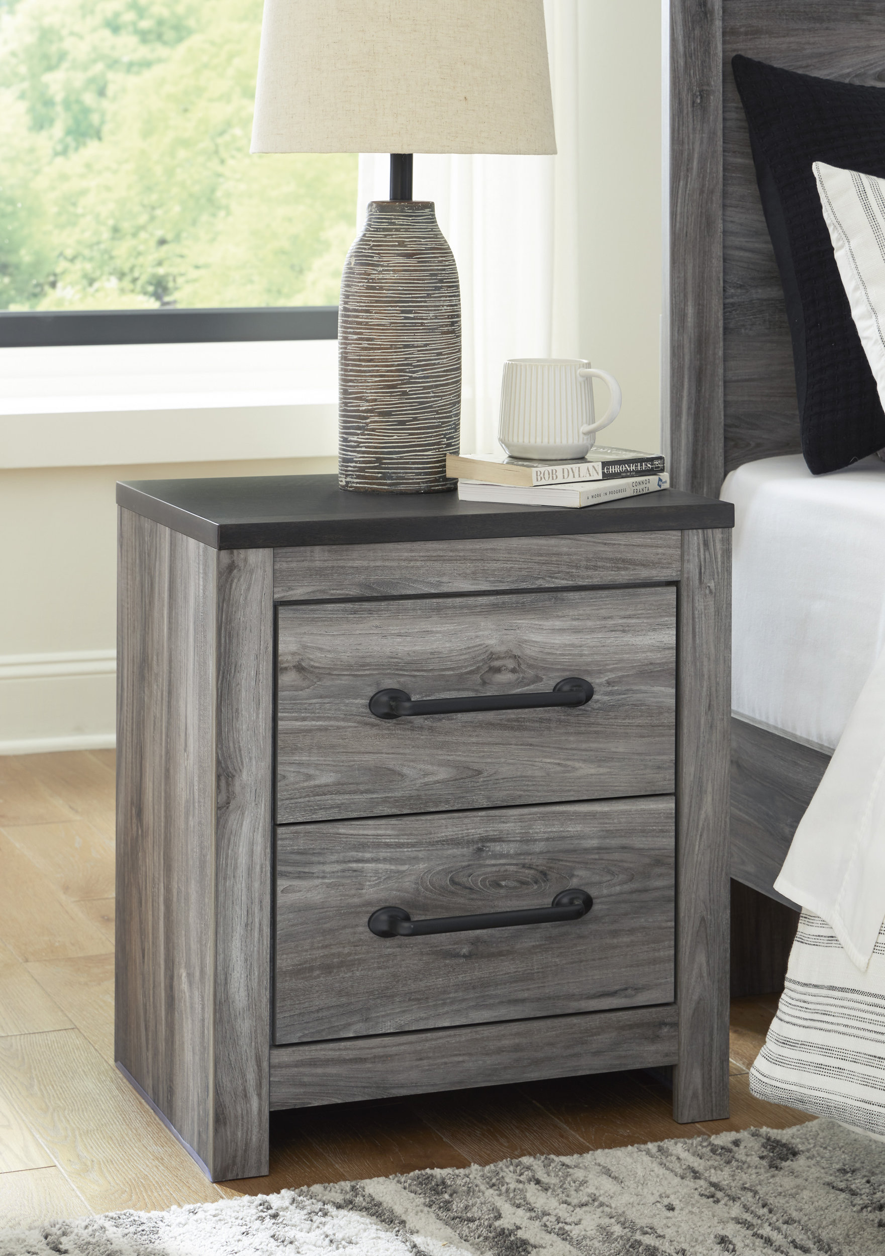 Bronyan MDF/Wood Veneer Panel Bedroom Set