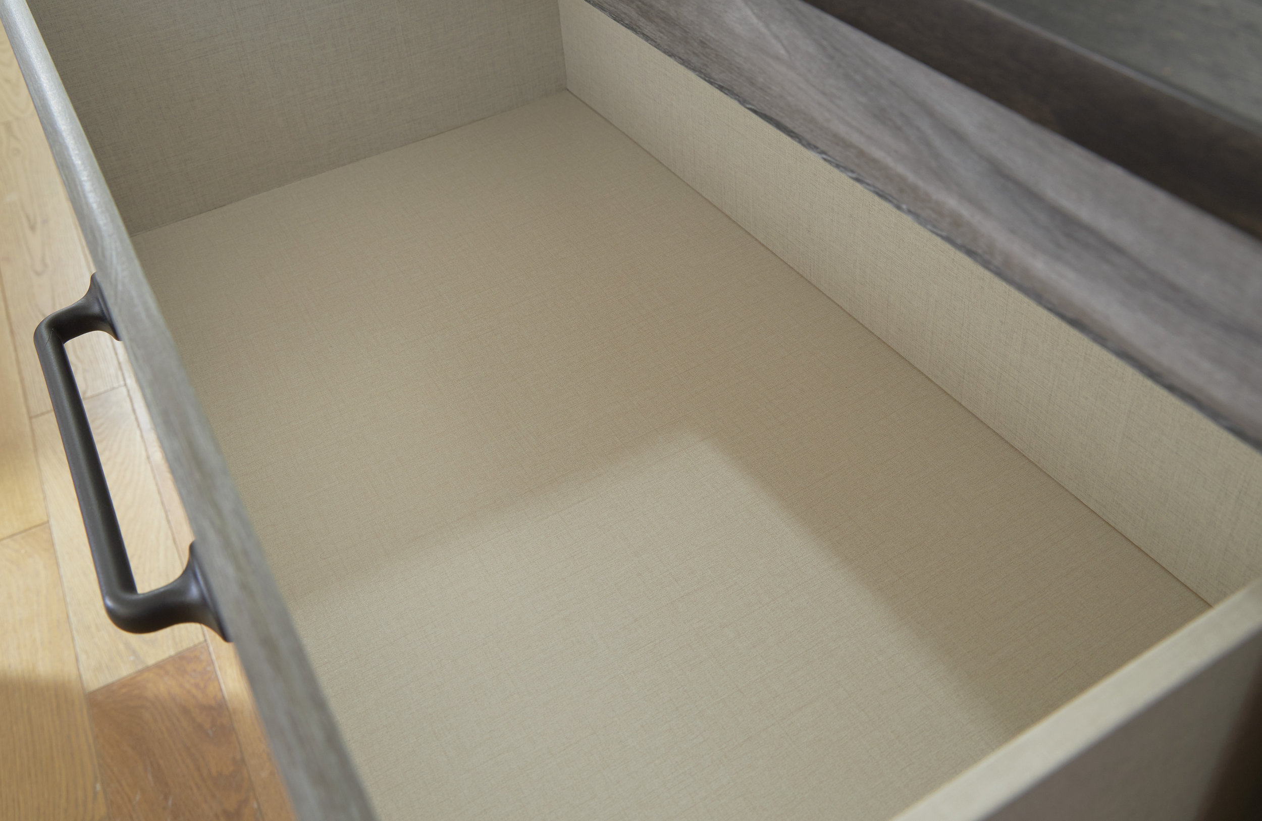 Bronyan MDF/Wood Veneer Panel Bedroom Set