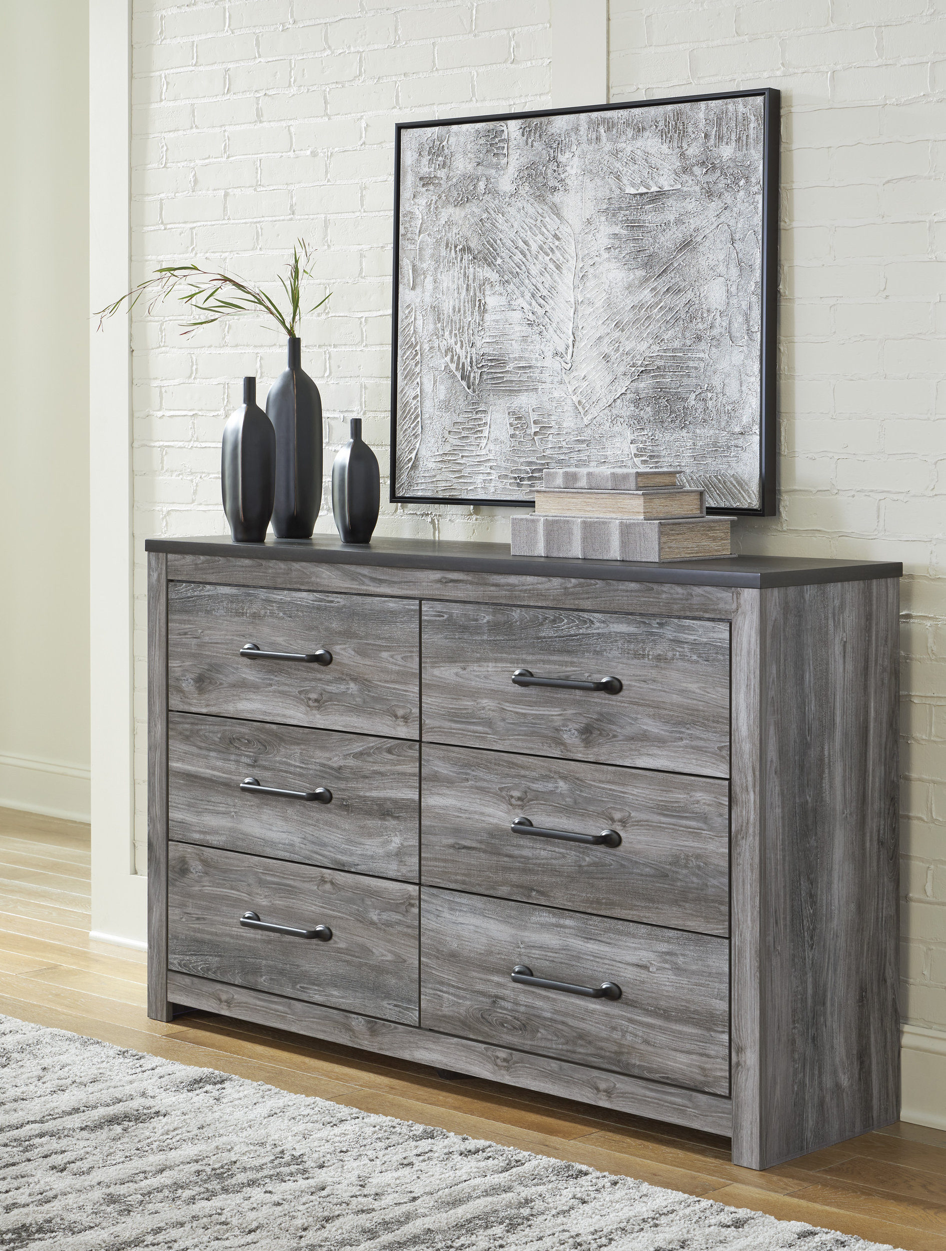 Bronyan MDF/Wood Veneer Panel Bedroom Set