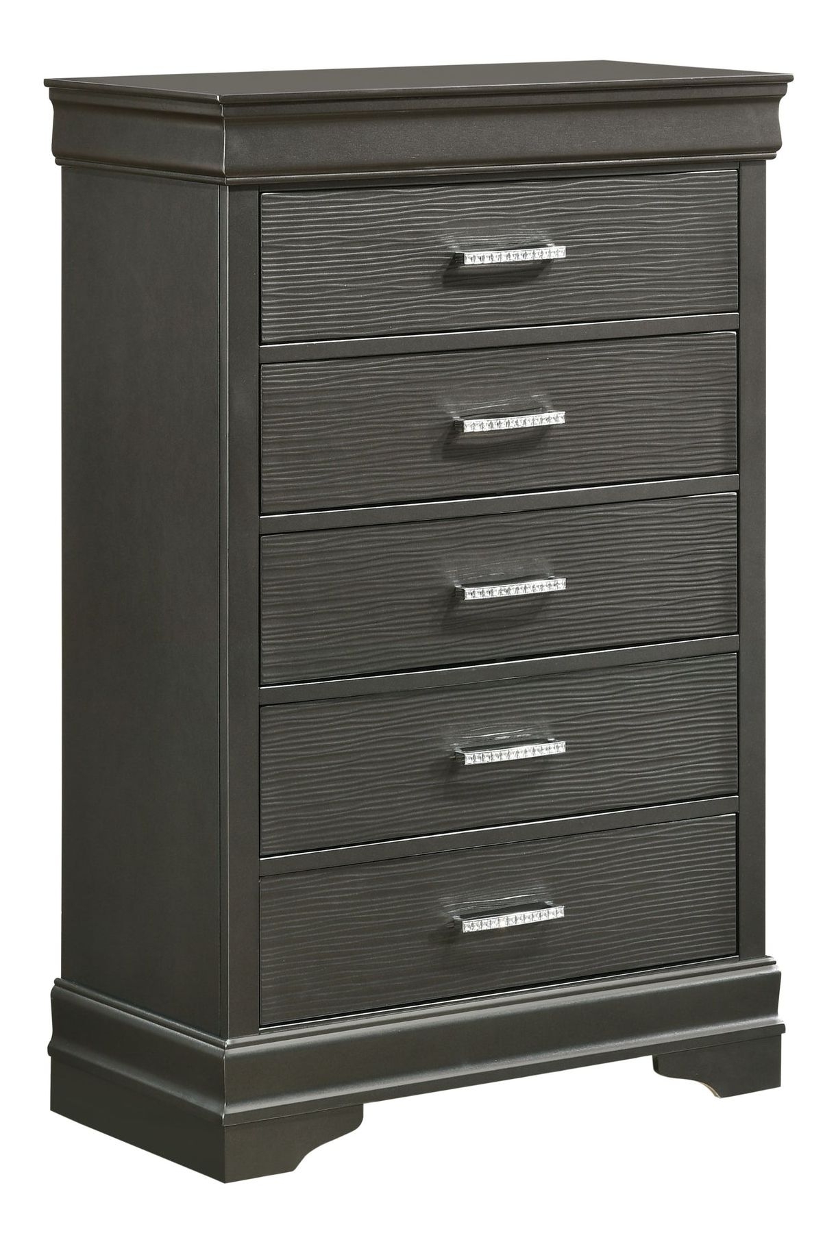 Brooklyn Polyester/Wood Regular Bedroom Set