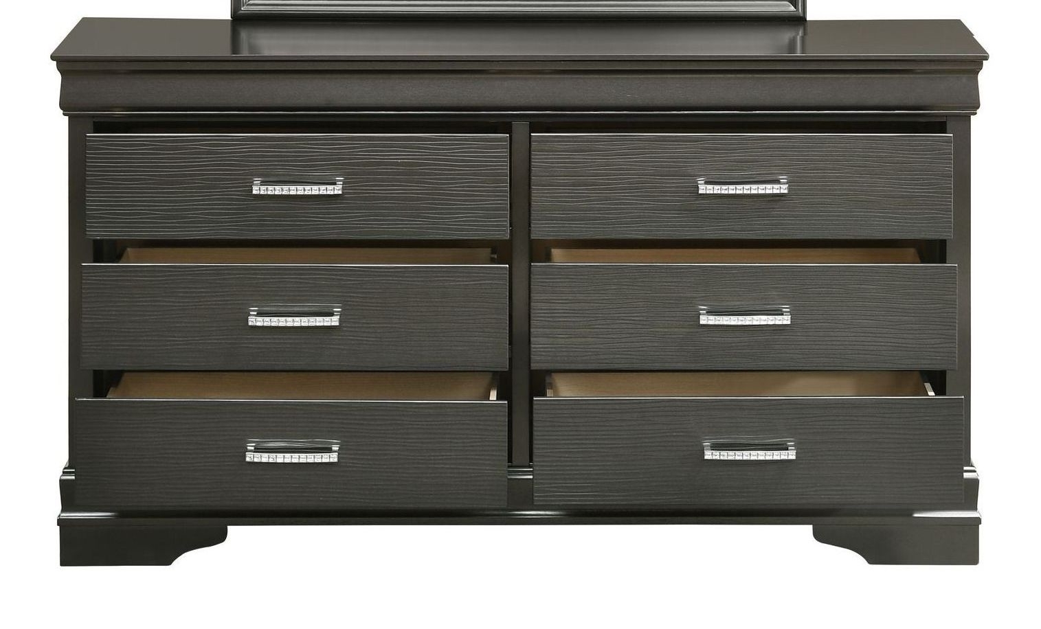 Brooklyn 6-Drawer Wood Veneer Dresser