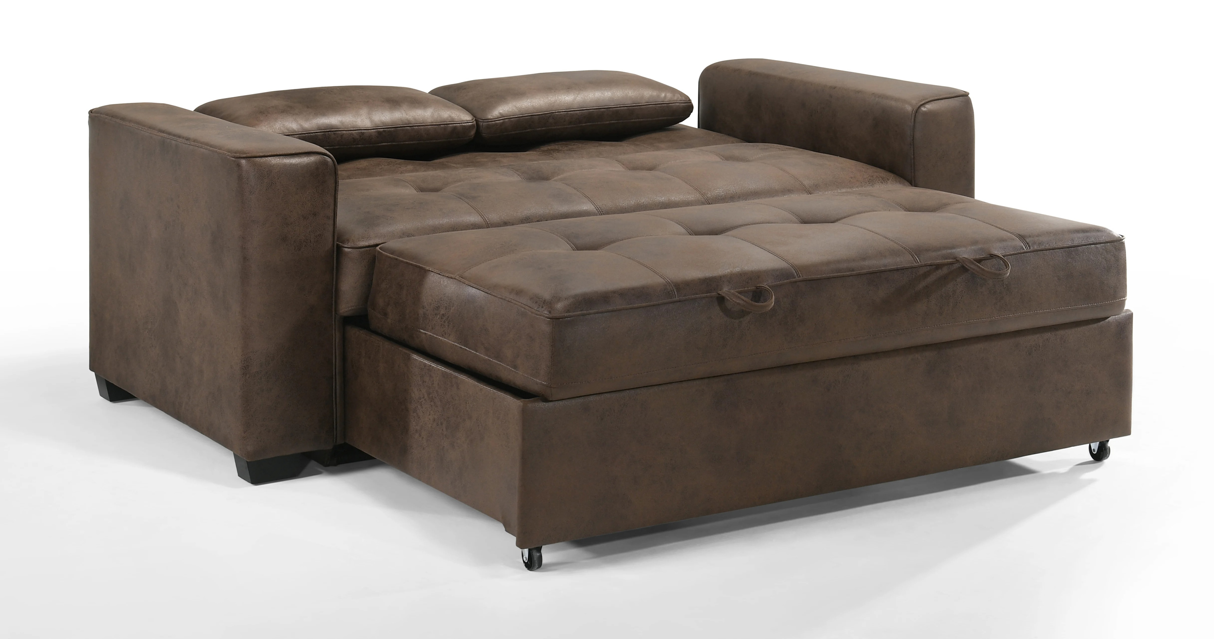 Brooklyn Twin Sofa Sleeper - Cognac