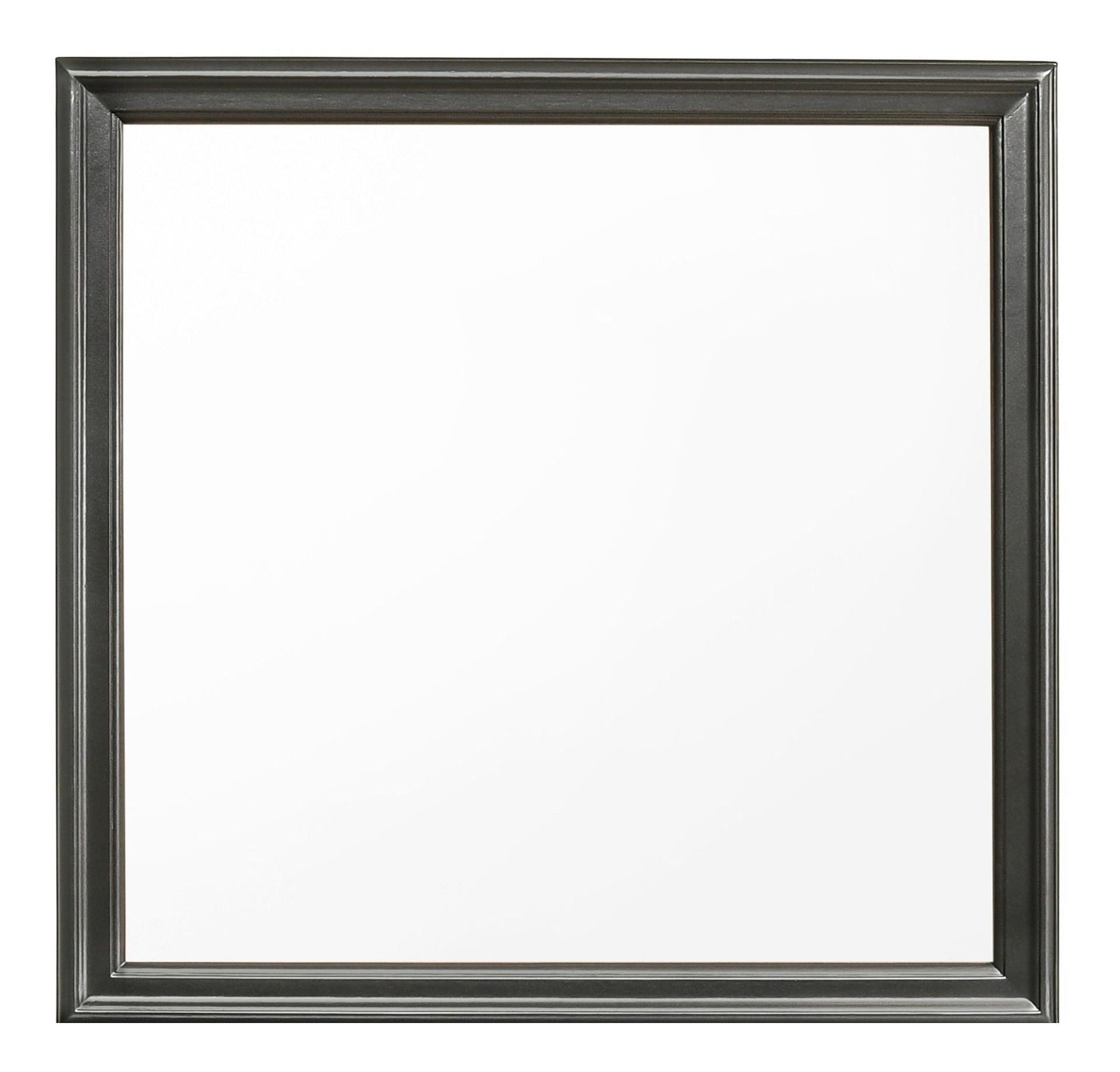 Mayodan Wood Flat Wall Mirror