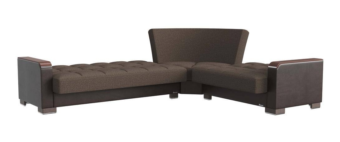 Armada X Fabric Convertible L-Shaped Sectional