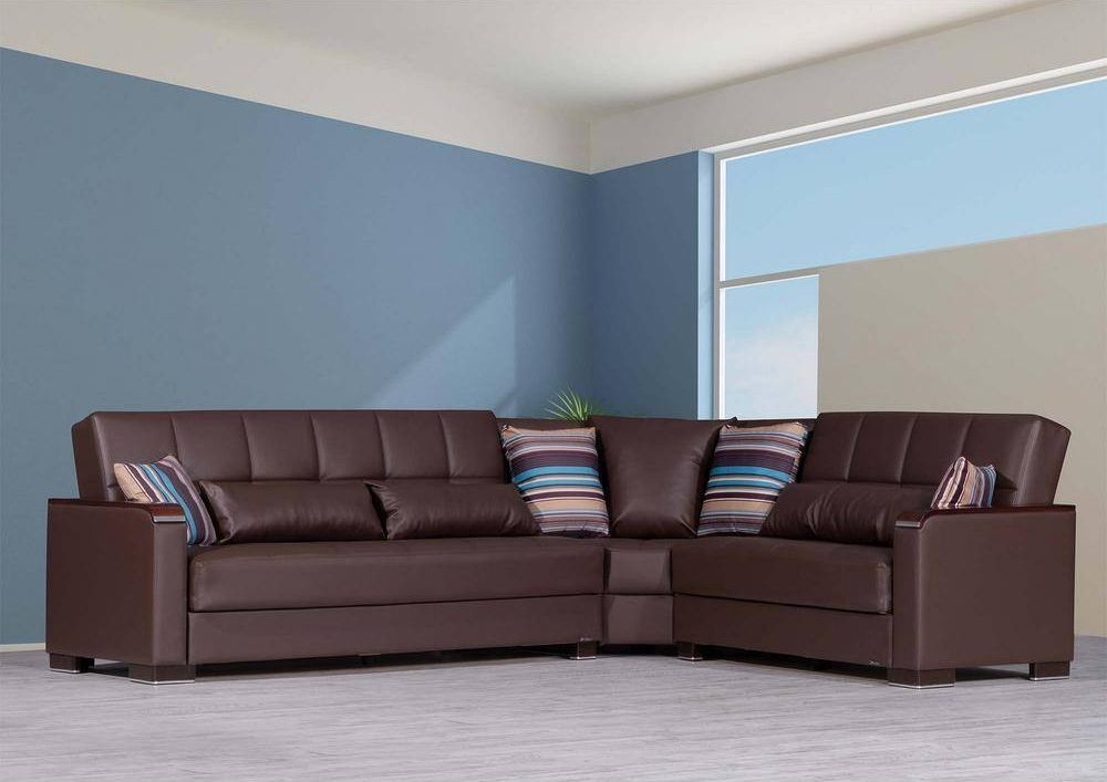 Armada X PU Convertible L-Shaped Sectional