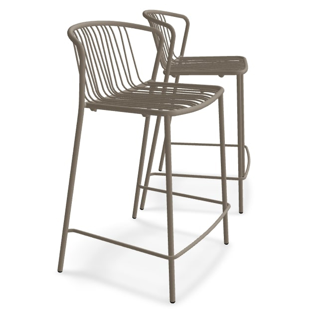 Bris Kitchen Stool w/Armrest