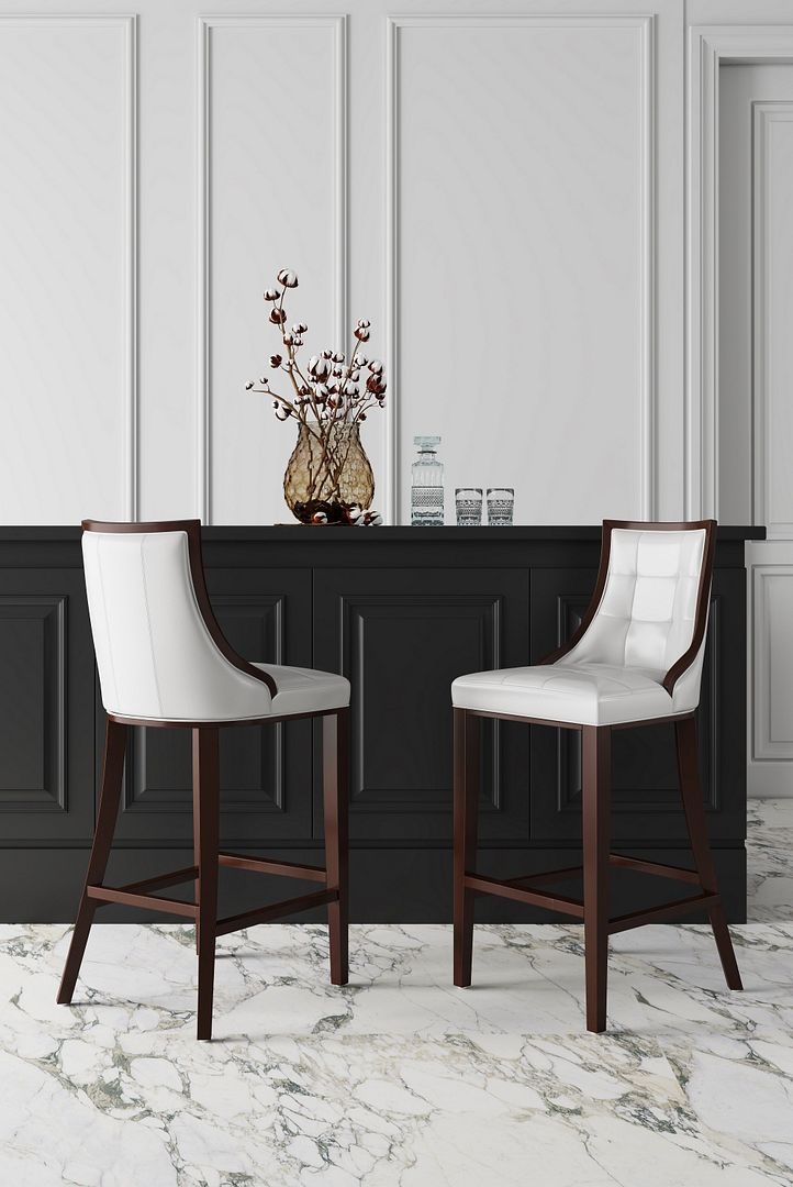 Fifth Avenue 45-inch Leatherette/Beech Wood Bar Stool