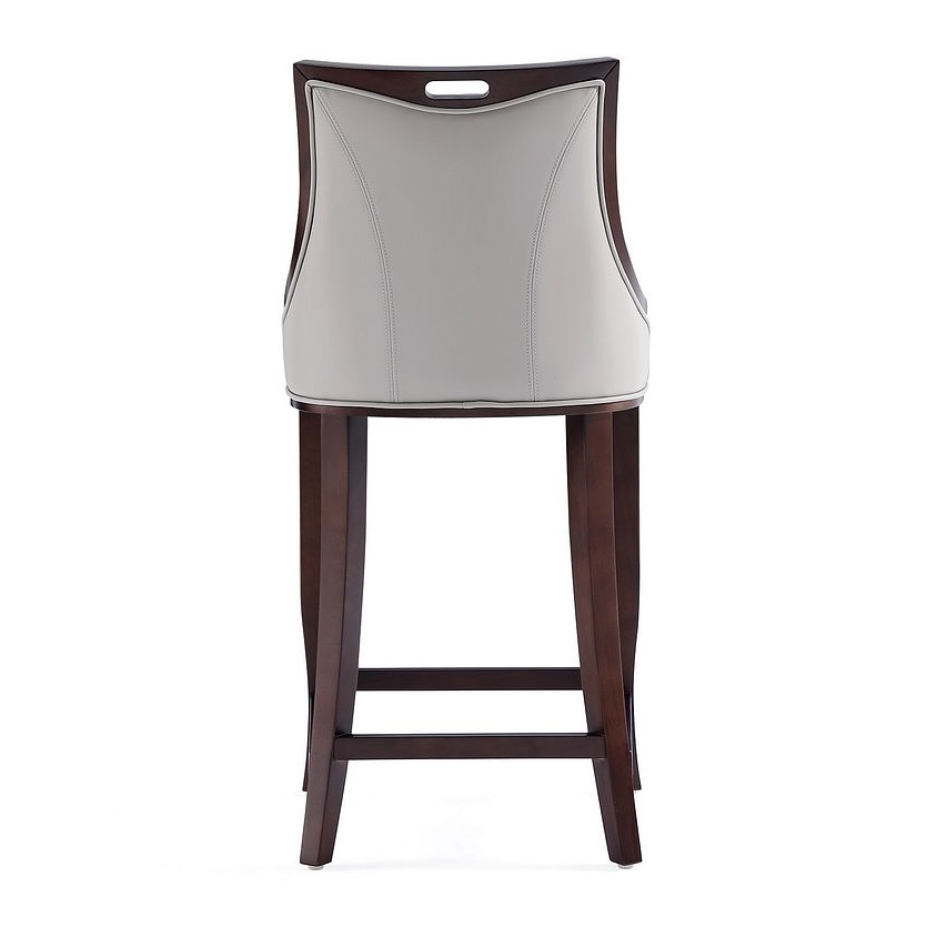 Emperor 41-inch Leatherette/Beech Wood Bar Stool