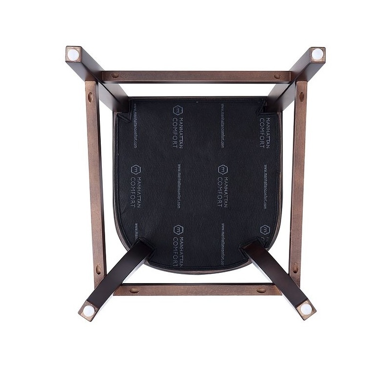 Emperor 41-inch Leatherette/Beech Wood Bar Stool