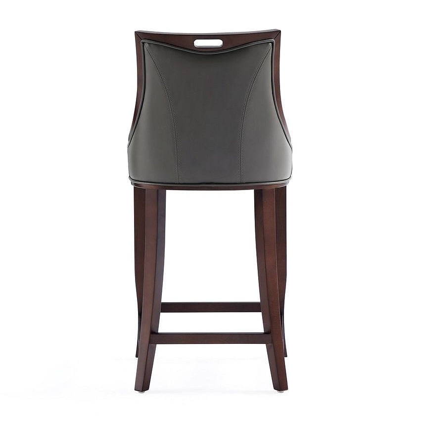 Emperor 41-inch Leatherette/Beech Wood Bar Stool