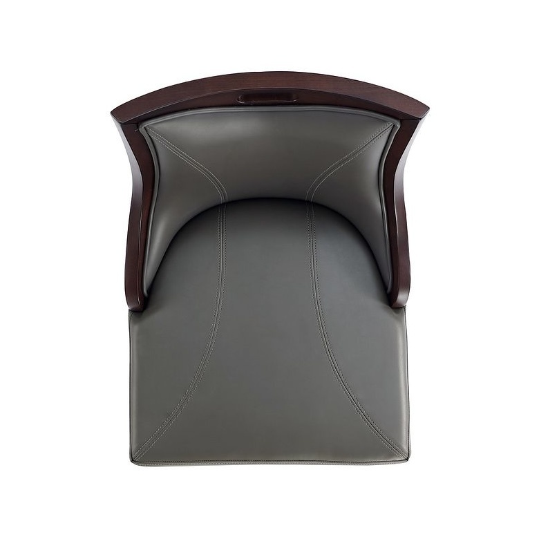 Emperor 41-inch Leatherette/Beech Wood Bar Stool
