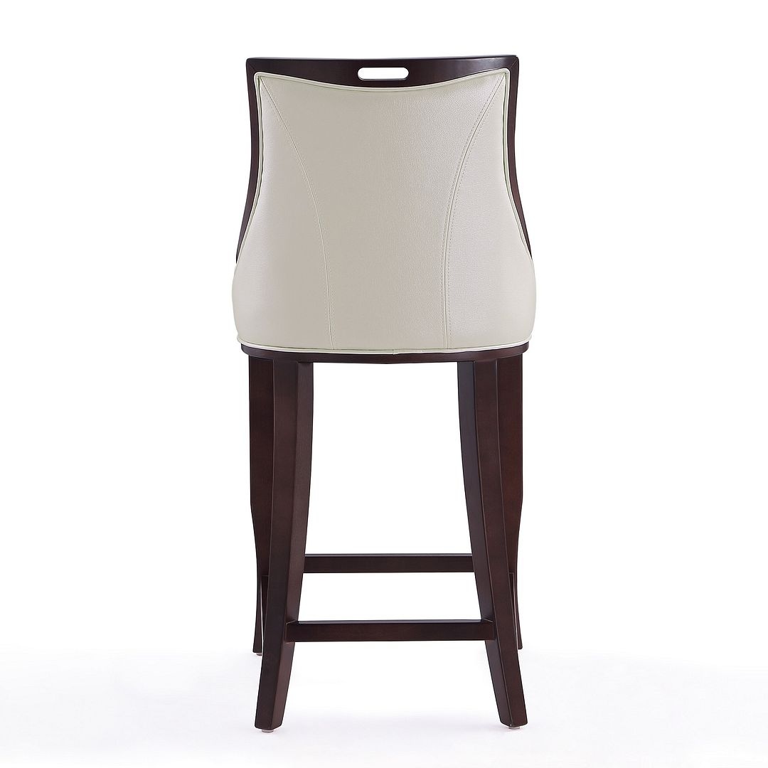 Emperor 41-inch Leatherette/Beech Wood Bar Stool