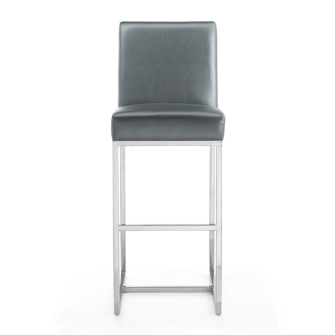 Element 42.13-inch Leatherette/Stainless Steel Bar Stool