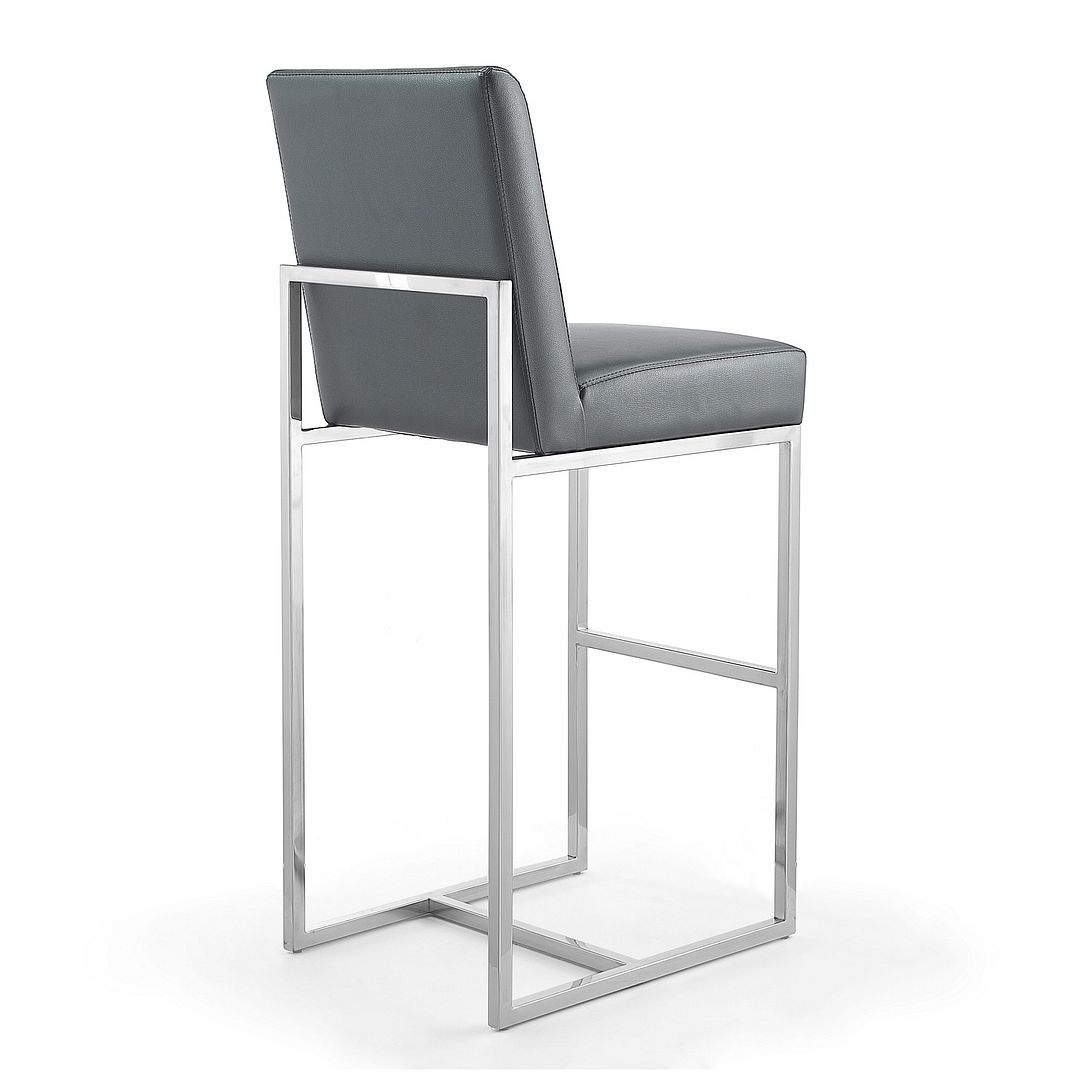 Element 42.13-inch Leatherette/Stainless Steel Bar Stool