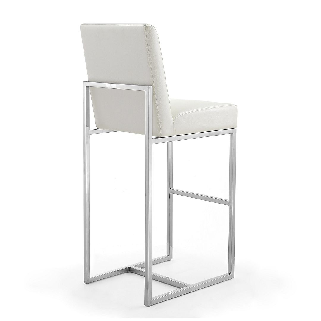 Element 42.13-inch Leatherette/Stainless Steel Bar Stool
