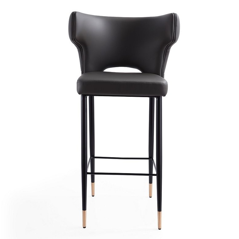 Holguin 41.34-inch Leatherette/Wood Barstool