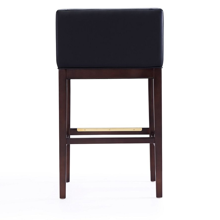 Kingsley 38-inch Leatherette/Beech Wood Barstool