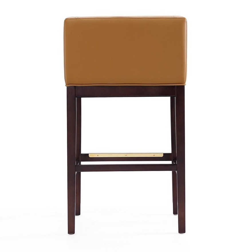 Kingsley 38-inch Leatherette/Beech Wood Barstool