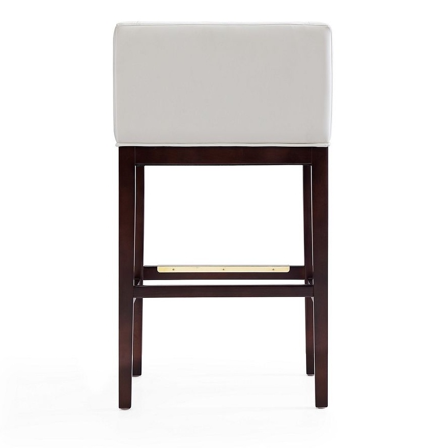 Kingsley 38-inch Leatherette/Beech Wood Barstool