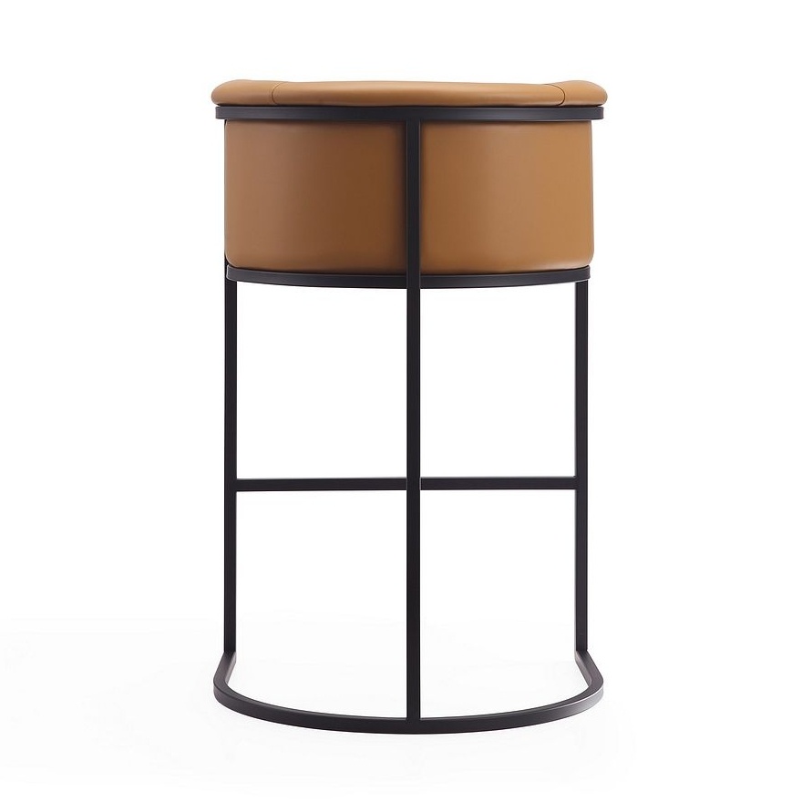 Cosmopolitan 37.8-inch Leatherette/Metal Barstool