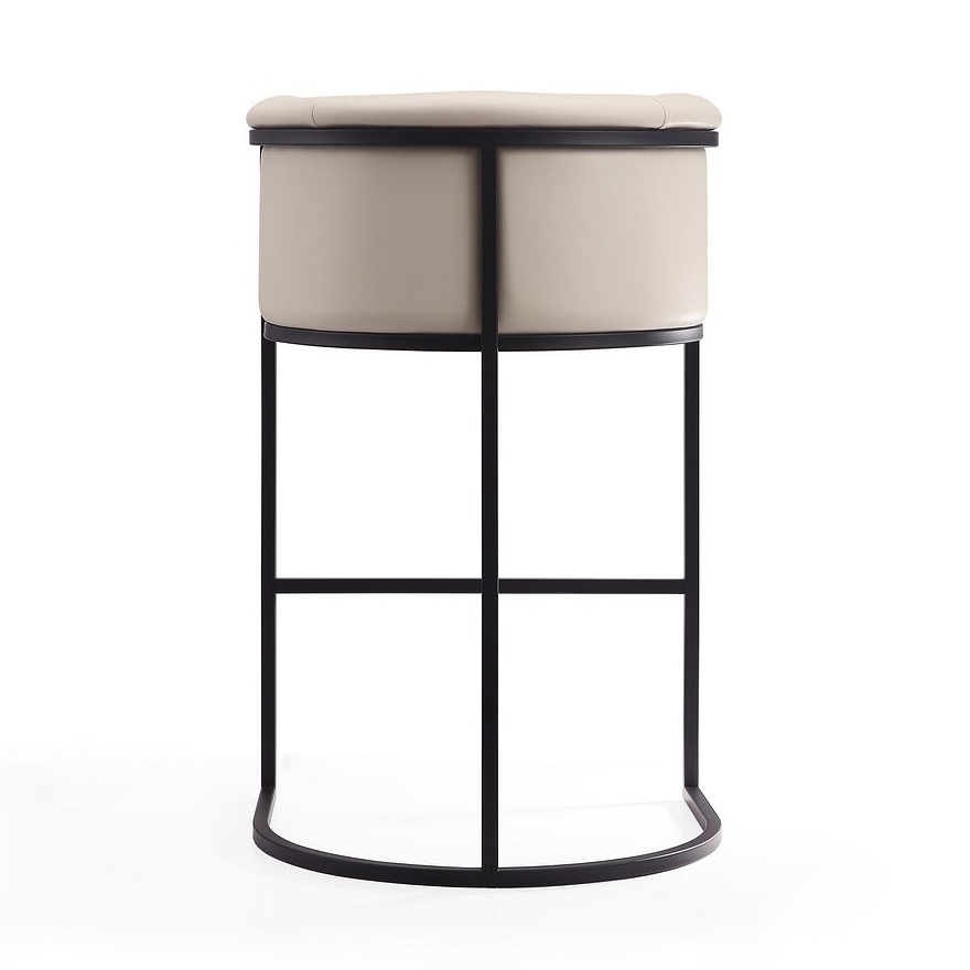 Cosmopolitan 37.8-inch Leatherette/Metal Barstool