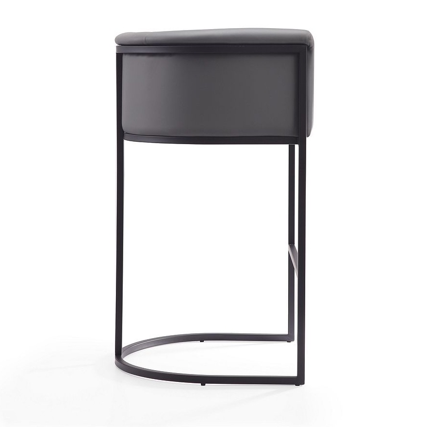 Cosmopolitan 37.8-inch Leatherette/Metal Barstool