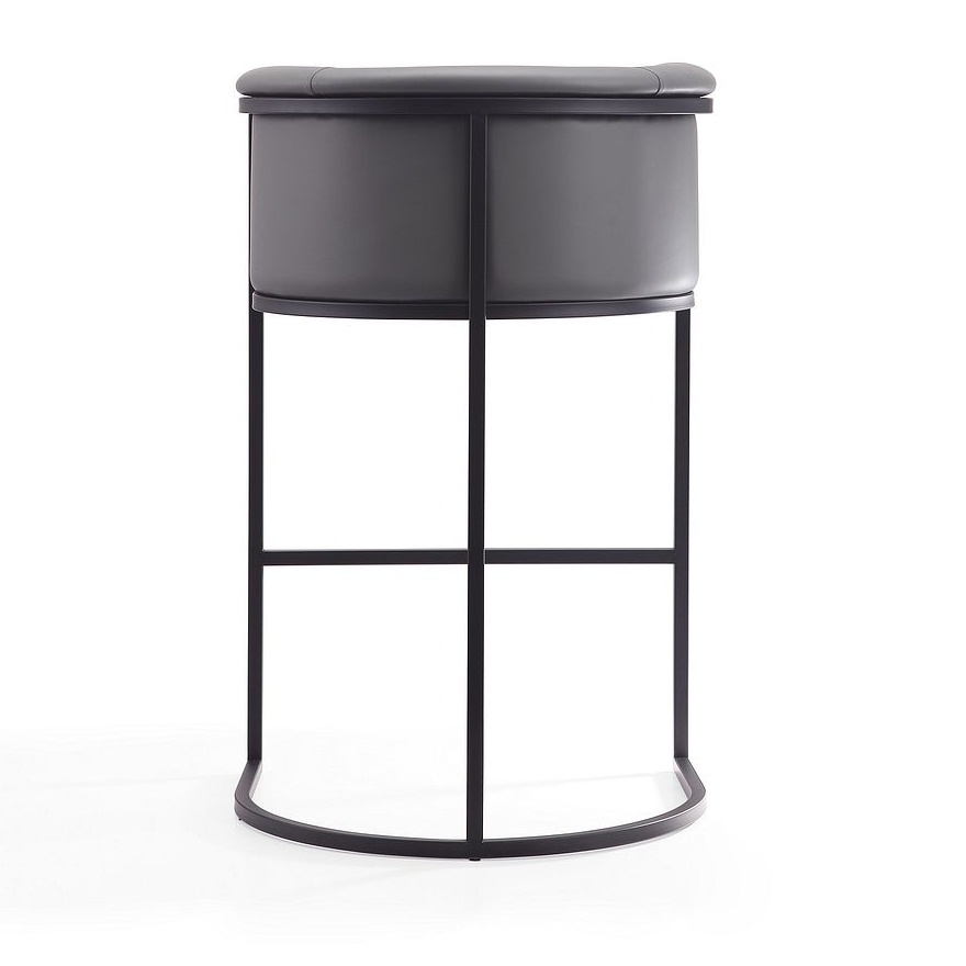 Cosmopolitan 37.8-inch Leatherette/Metal Barstool