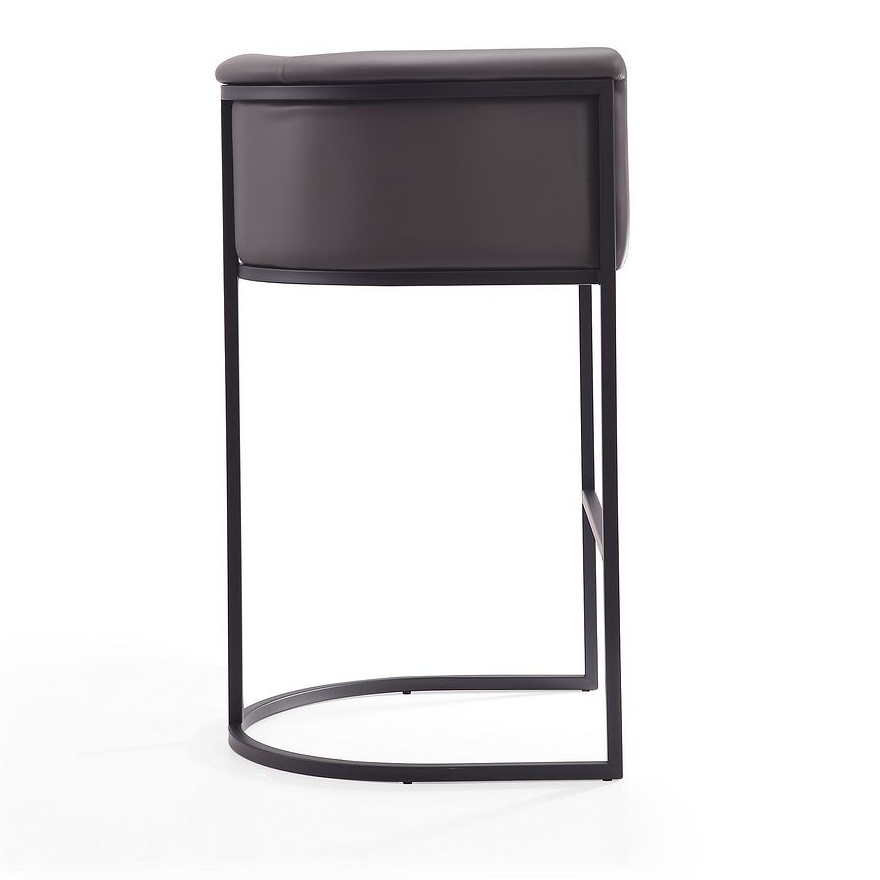 Cosmopolitan 37.8-inch Leatherette/Metal Barstool