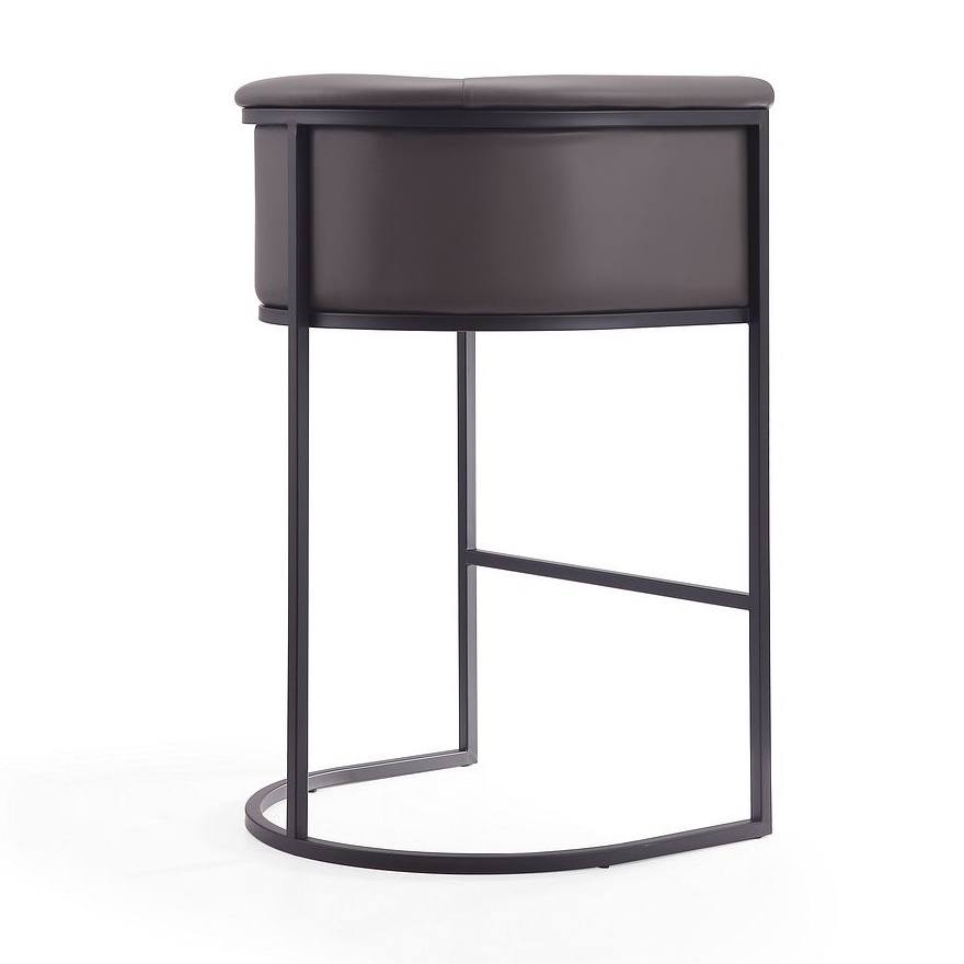 Cosmopolitan 37.8-inch Leatherette/Metal Barstool