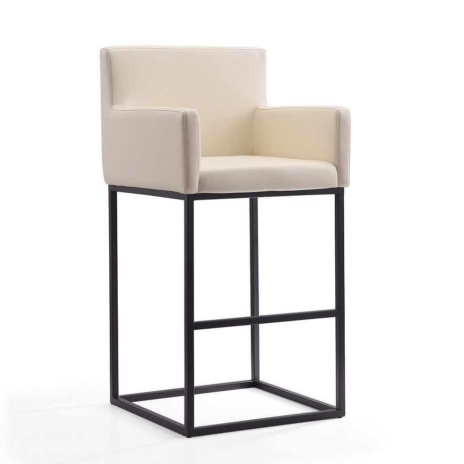 Ambassador 42-inch Leatherette/Metal Barstool