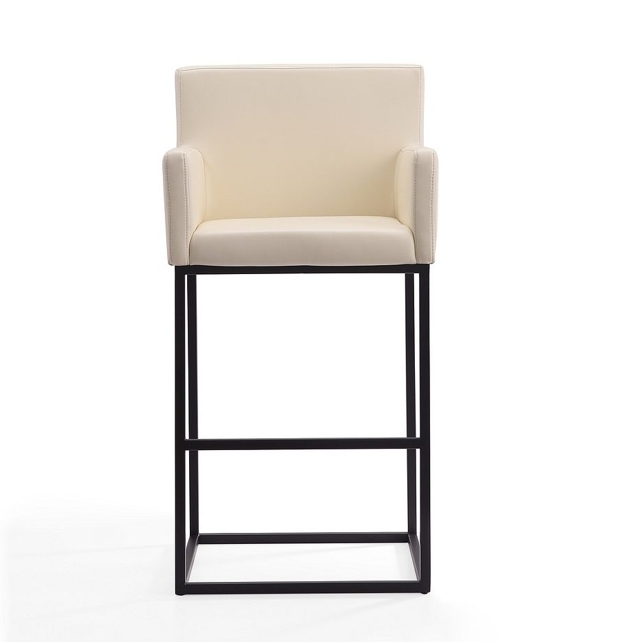 Ambassador 42-inch Leatherette/Metal Barstool