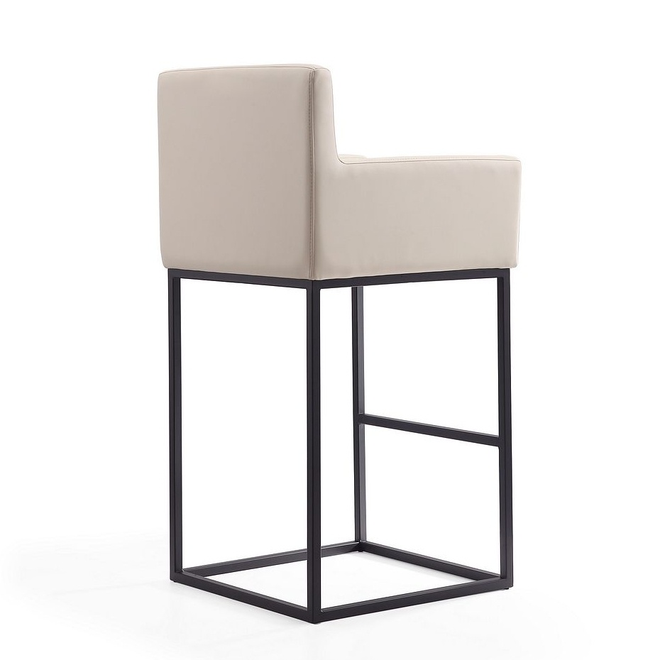 Ambassador 42-inch Leatherette/Metal Barstool