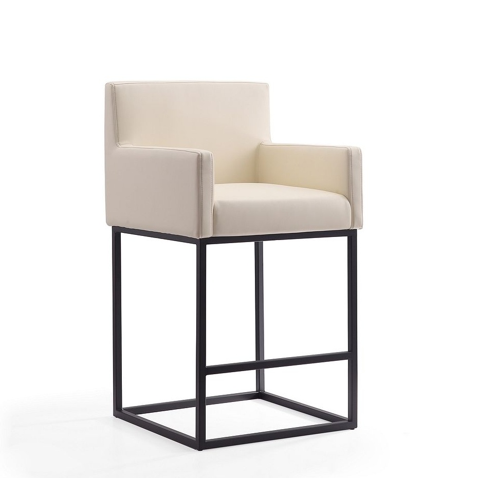 Ambassador 42-inch Leatherette/Metal Barstool