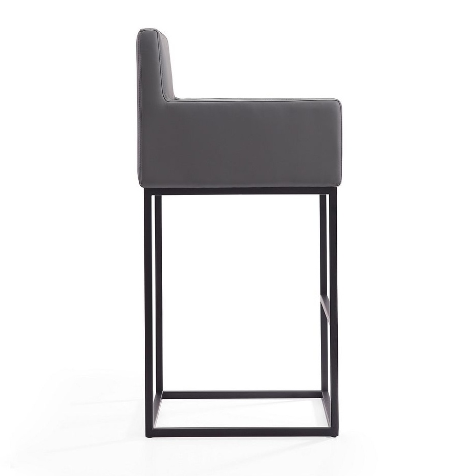 Ambassador 42-inch Leatherette/Metal Barstool