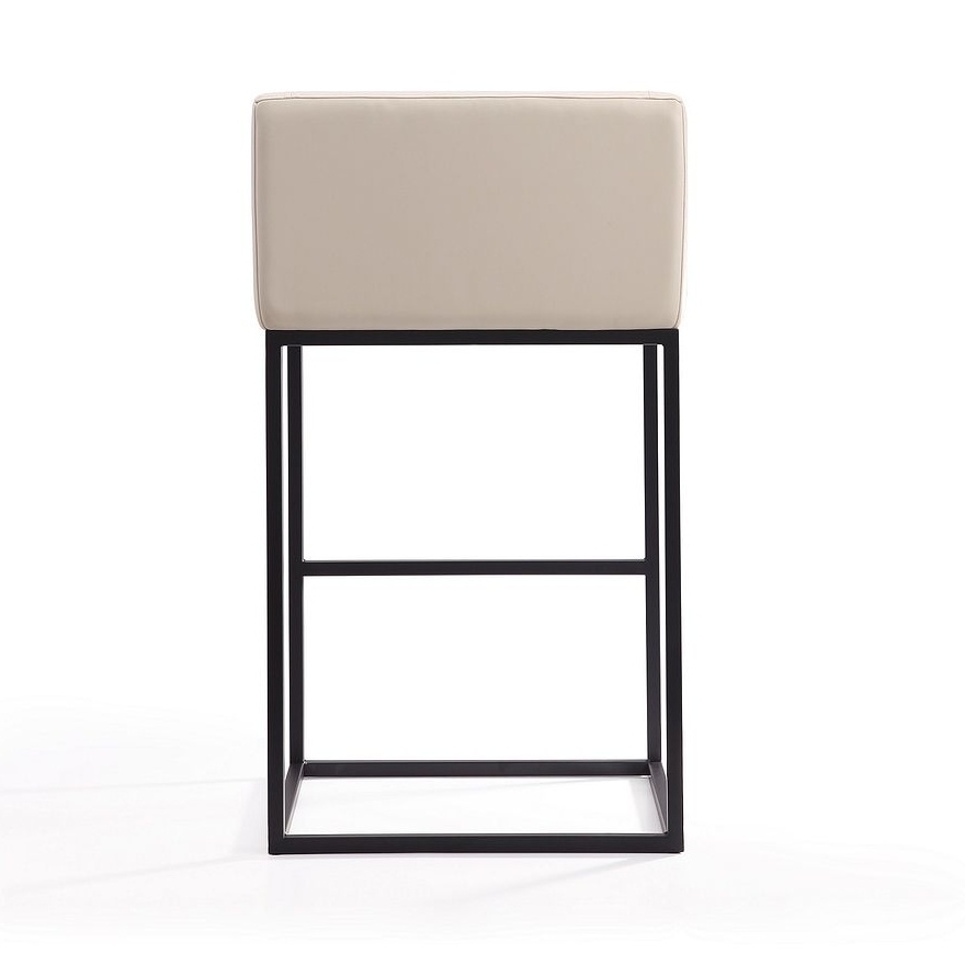 Embassy 38-inch Leatherette/Metal Barstool