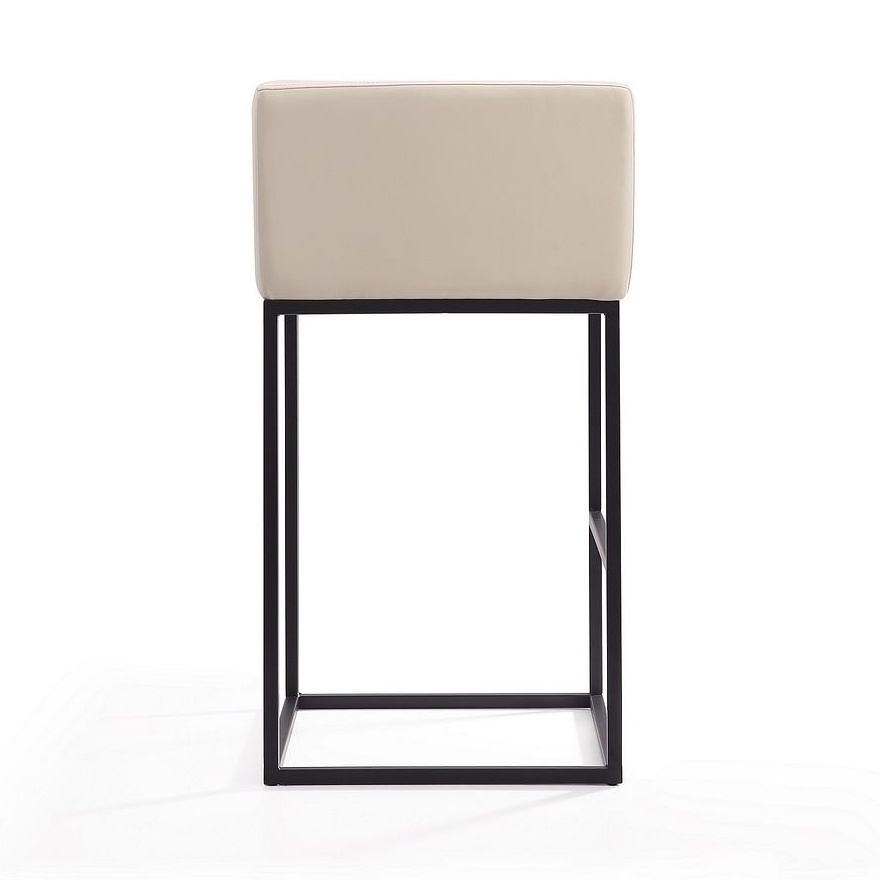 Embassy 38-inch Leatherette/Metal Barstool