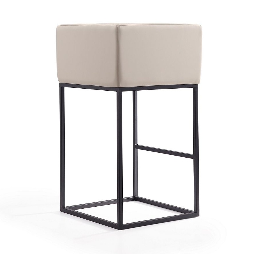 Embassy 38-inch Leatherette/Metal Barstool