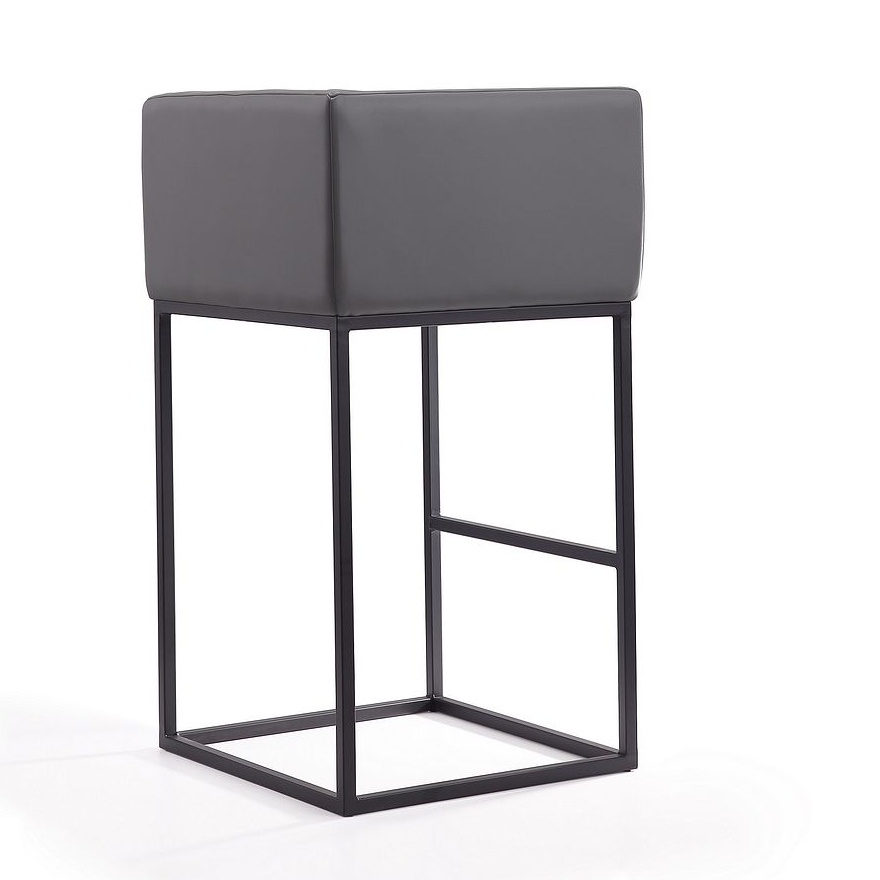 Embassy 38-inch Leatherette/Metal Barstool