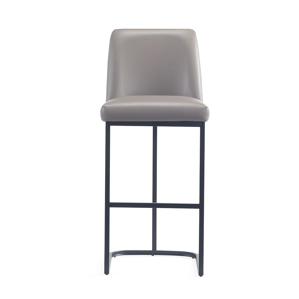 Serena Leatherette/Metal Barstool