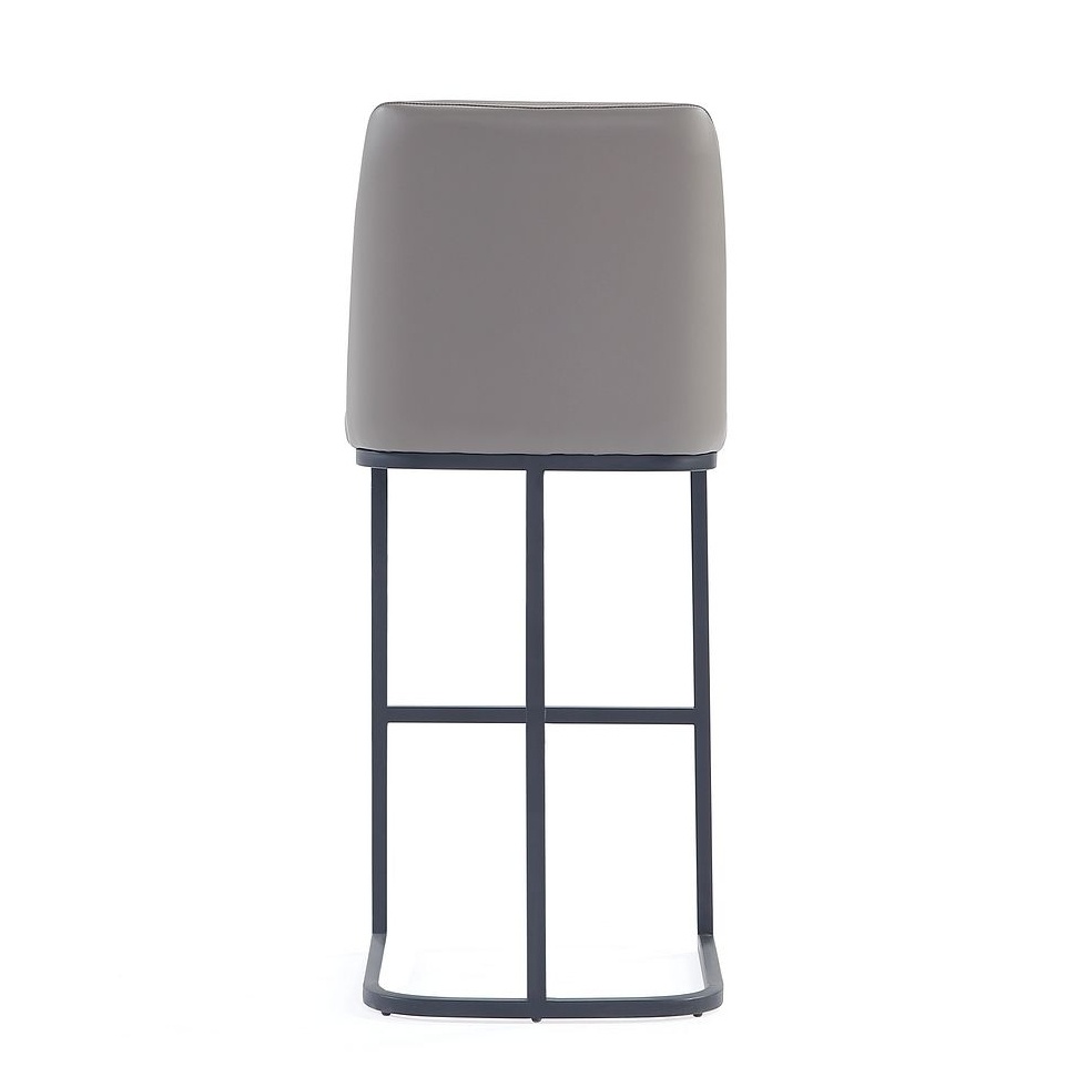 Serena Leatherette/Metal Barstool