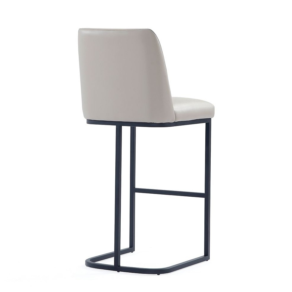 Serena Leatherette/Metal Barstool