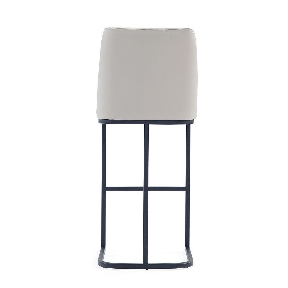 Serena Leatherette/Metal Barstool