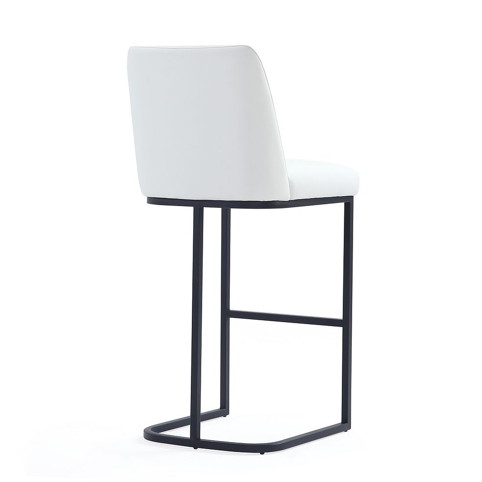 Serena Leatherette/Metal Barstool