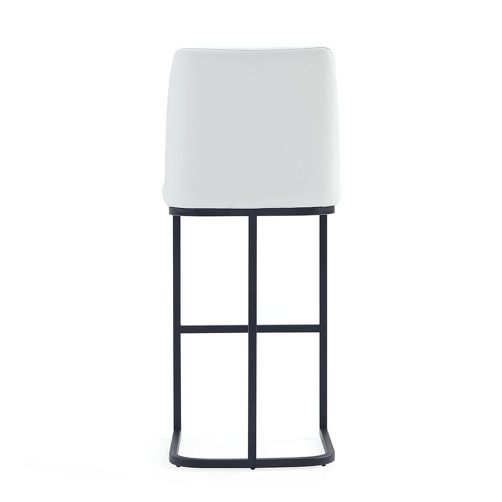 Serena Leatherette/Metal Barstool