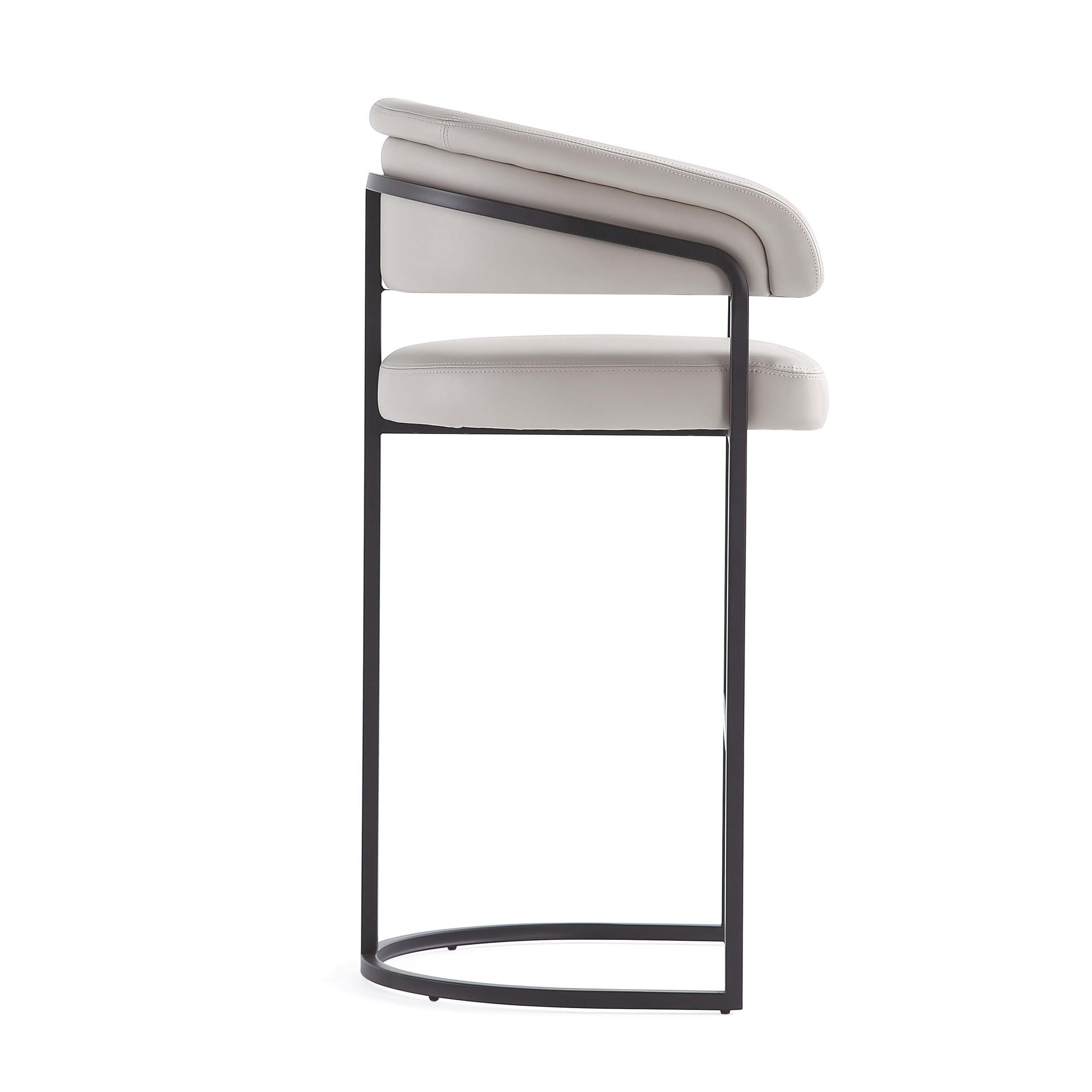 Augusta Leatherette/Metal Barstool
