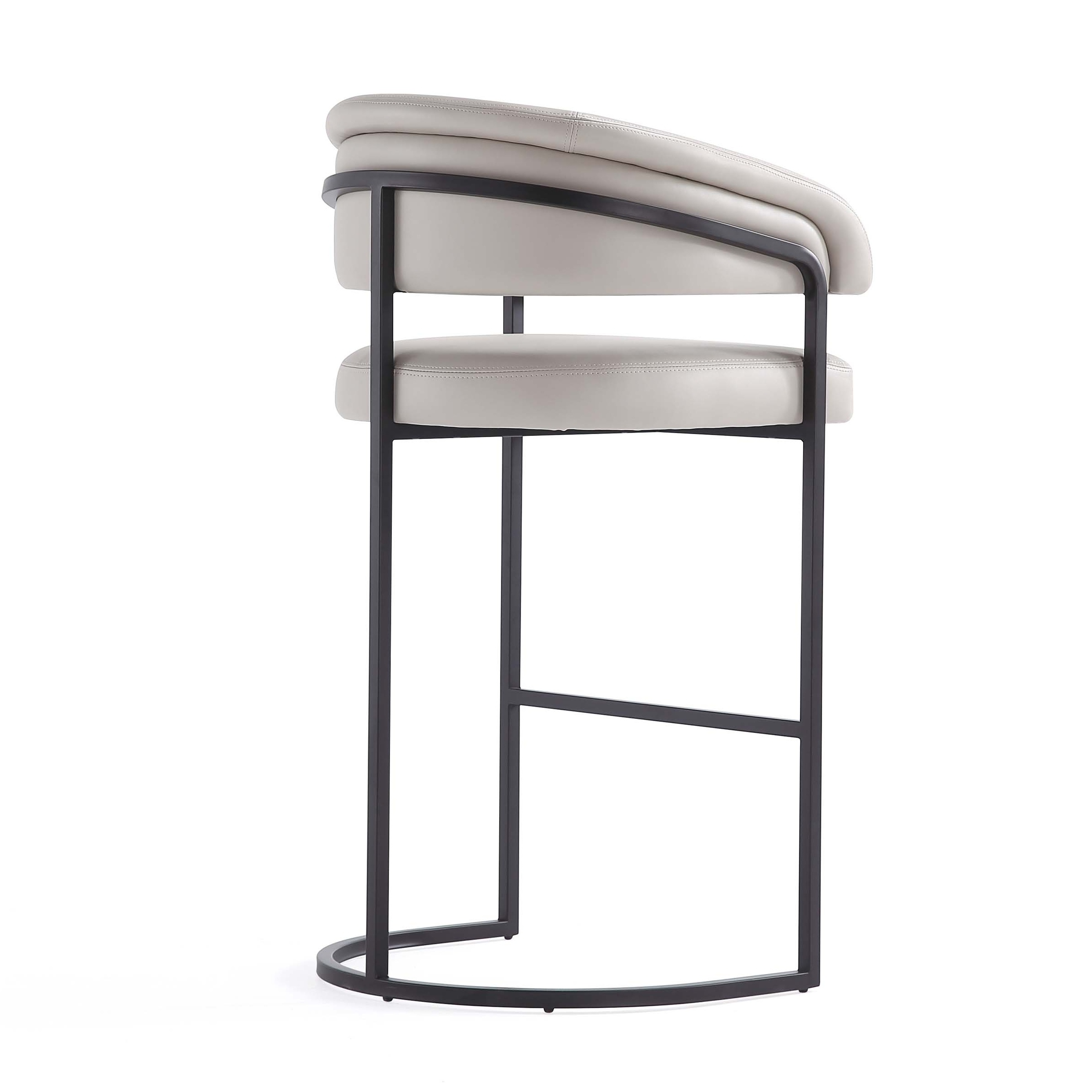 Augusta Leatherette/Metal Barstool