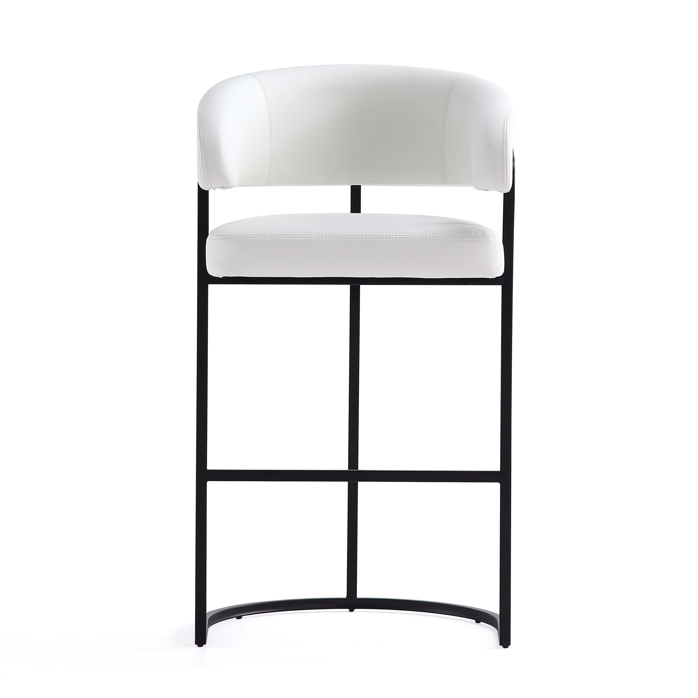 Augusta Leatherette/Metal Barstool