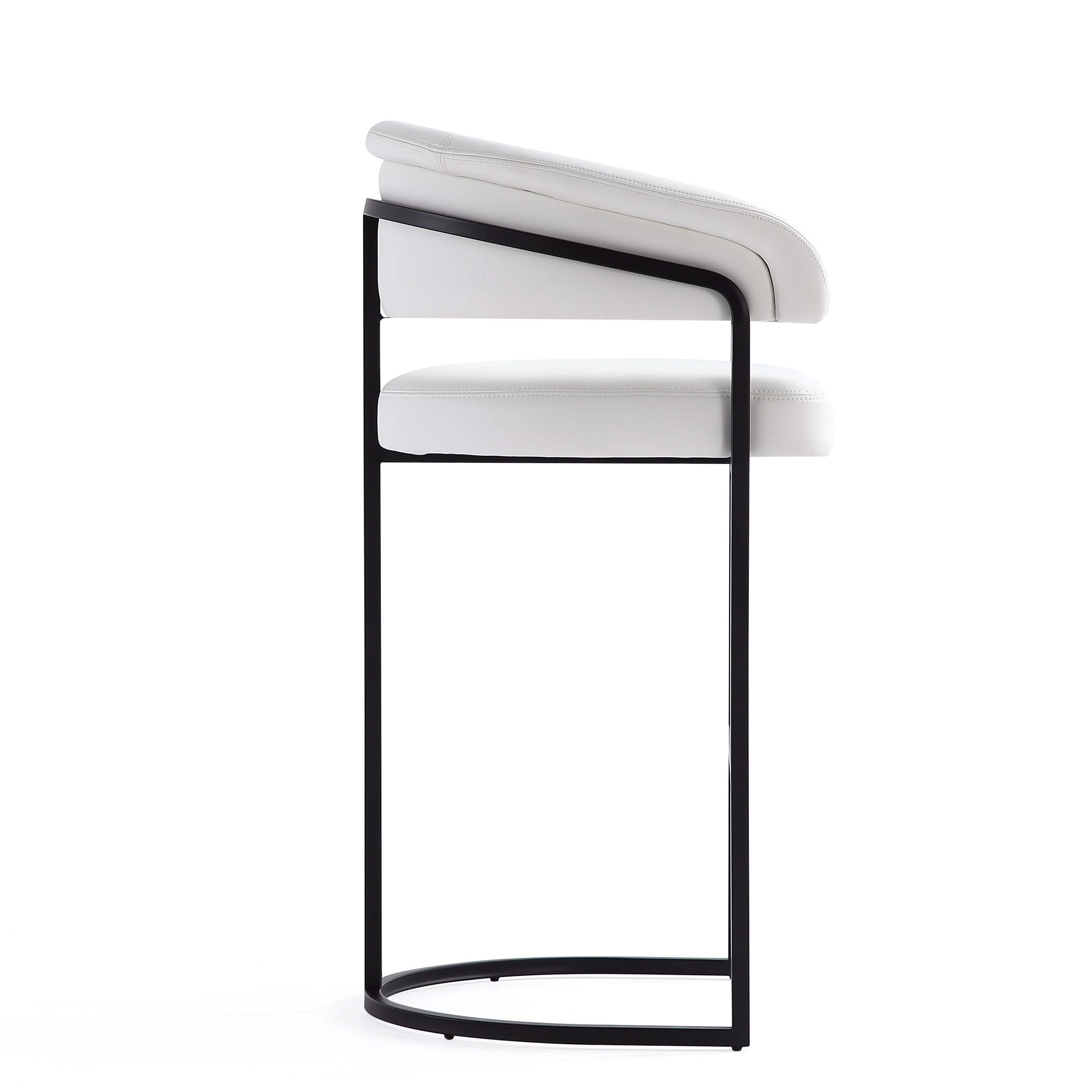 Augusta Leatherette/Metal Barstool