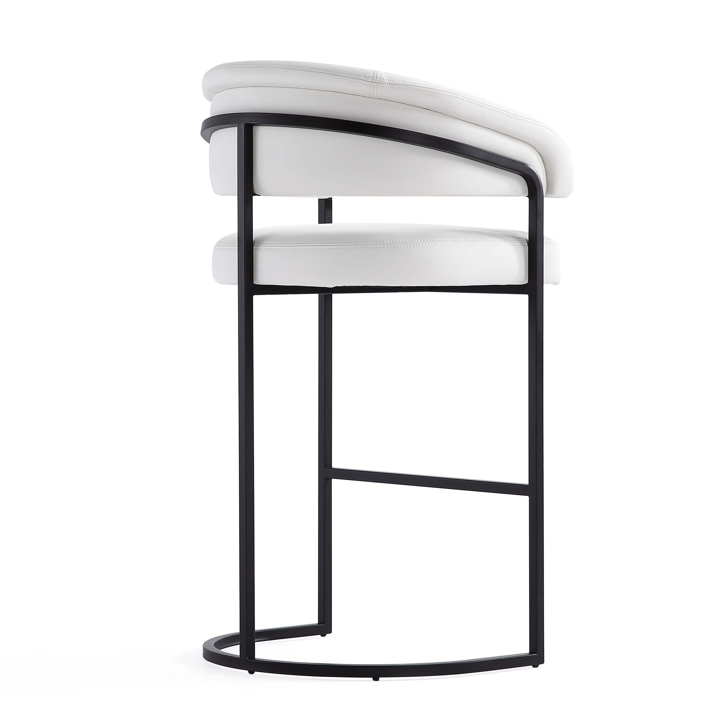 Augusta Leatherette/Metal Barstool
