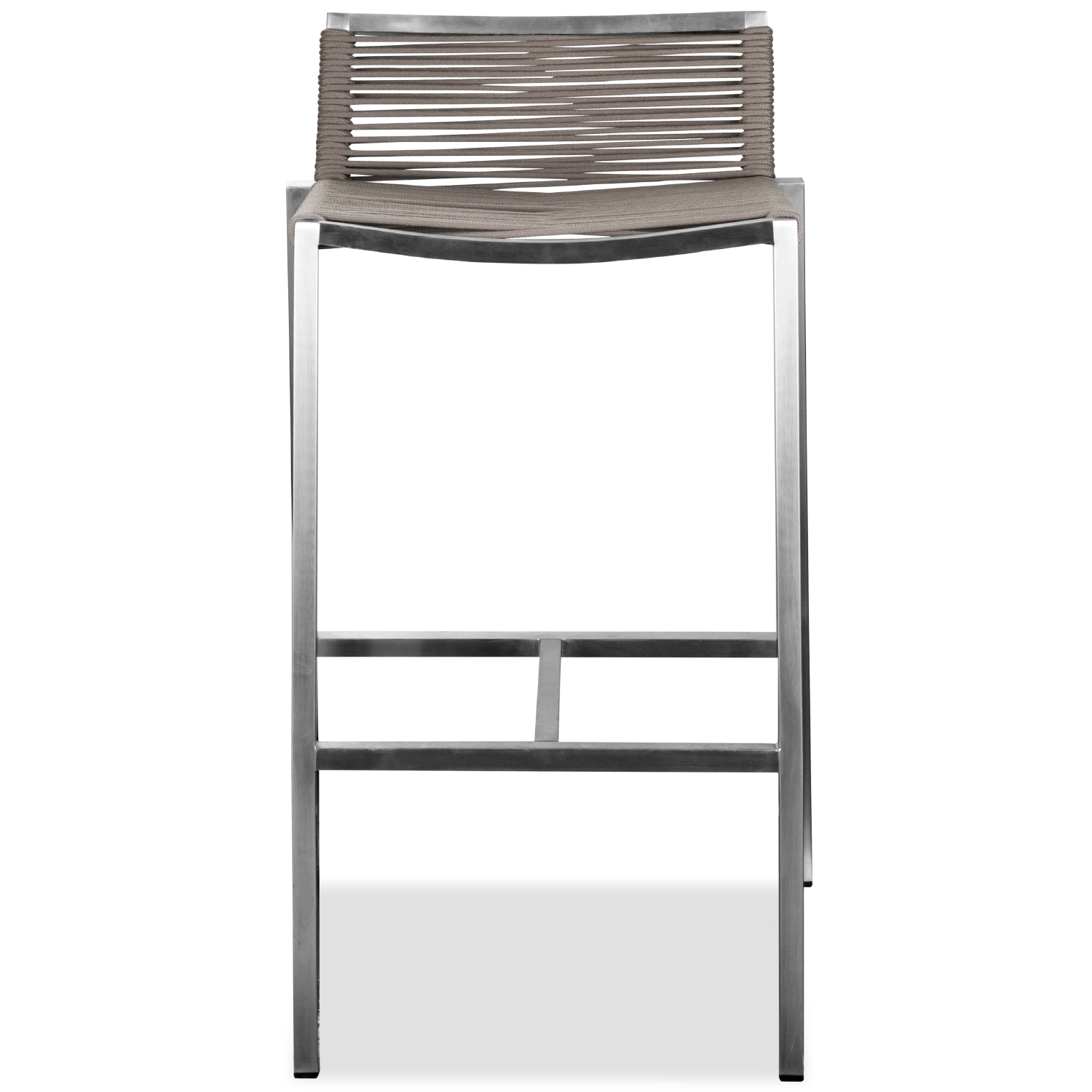Stone Outdoor Rope Barstool